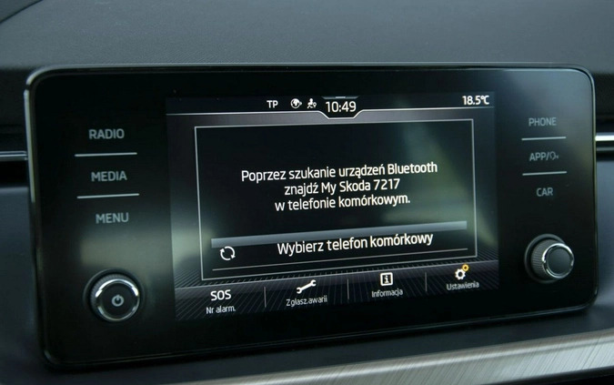 Skoda Scala cena 99000 przebieg: 5, rok produkcji 2023 z Jaworzyna Śląska małe 277